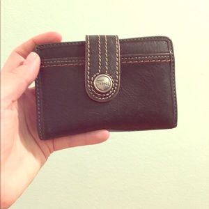 Fossil Leather Byfold Wallet